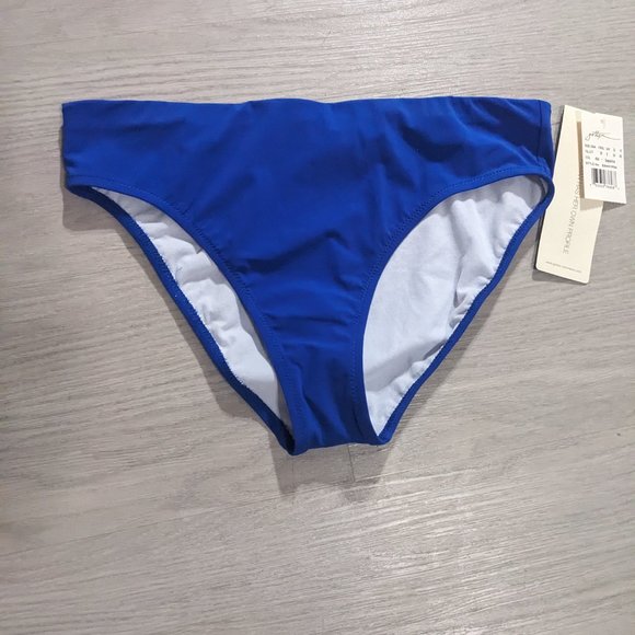 Size 6 - Profile by Gottex - Seamless Basic Swimsuit Bottom - Sapphire Blue - Picture 3 of 3